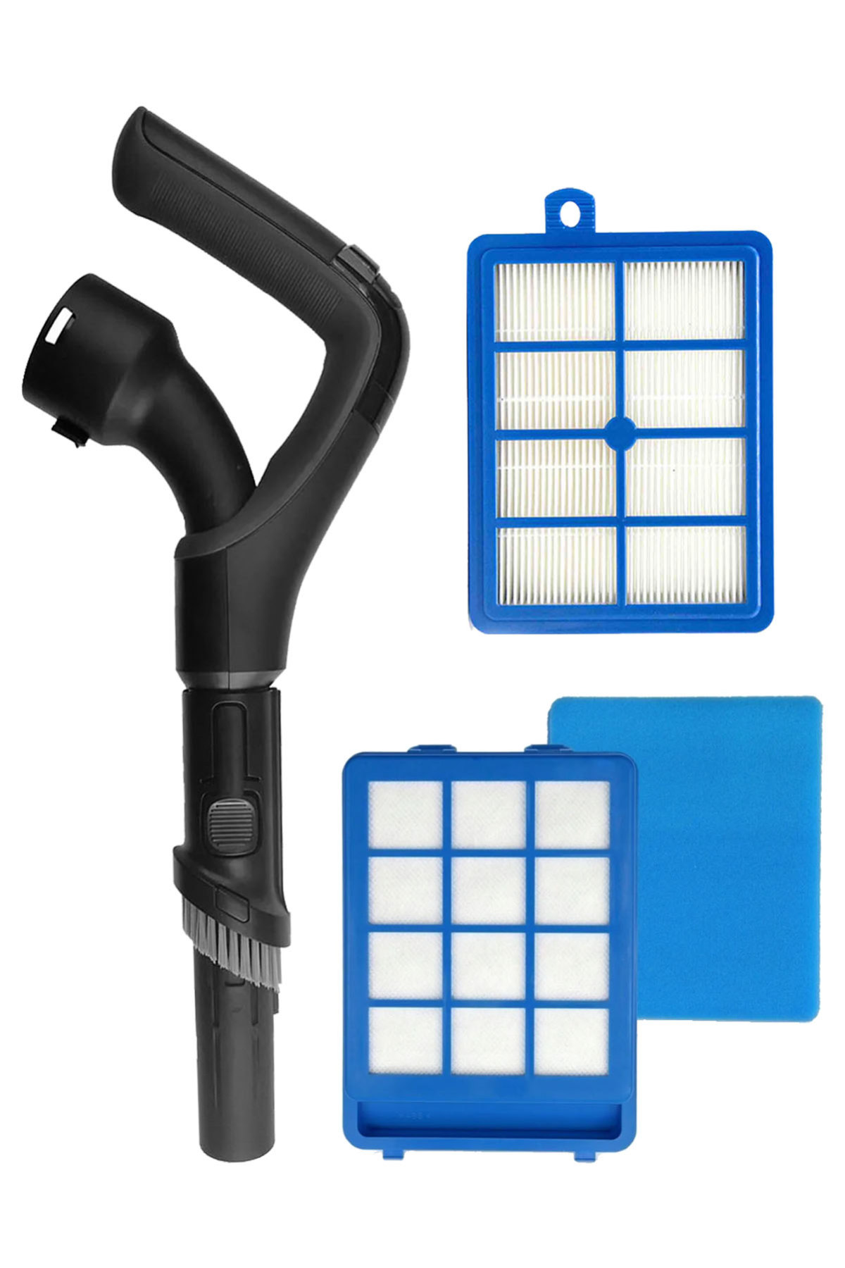 Philips Xb9155/07 Marathon Ultimate Uyumlu Tutma Sapı ve Hepa Filtre Seti 3'lü